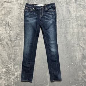 Ed Hardy Easy Rise Skinny‎ Jeans Women's Size 28 Dark Blue Denim